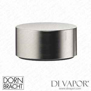 Dornbracht Series Specific Deck Valve Clockwise Closing Cold - Brushed Platinum 20 000 740-06 Spare Parts
