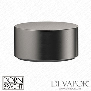 Dornbracht Series Specific Deck Valve Clockwise Closing Cold - Brushed Dark Platinum 20 000 740-99 Spare Parts