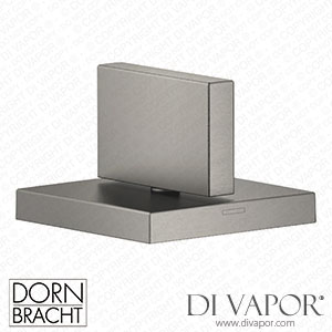 Dornbracht Mem Deck Valve Clockwise Closing Cold - Brushed Dark Platinum 20 000 782-99 Spare Parts
