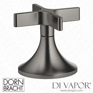 Dornbracht Vaia Deck Valve Clockwise Closing Hot - Brushed Dark Platinum 20 000 808-99 Spare Parts