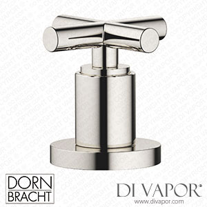 Dornbracht Tara Deck Valve Clockwise Closing Cold Or Hot - Platinum 20 000 892-08 Spare Parts