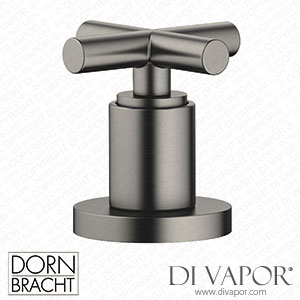 Dornbracht Tara Deck Valve Clockwise Closing Cold Or Hot - Brushed Dark Platinum 20 000 892-99 Spare Parts