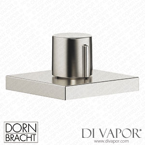 Dornbracht Symetrics Deck Valve Anti-Clockwise Closing Cold Or Hot - Brushed Platinum 20 000 980-06 Spare Parts