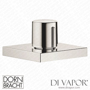 Dornbracht Symetrics Deck Valve Anti-Clockwise Closing Cold Or Hot - Platinum 20 000 980-08 Spare Parts