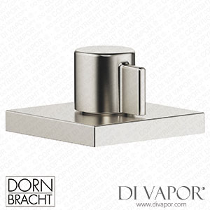 Dornbracht Symetrics Deck Valve Anti-Clockwise Closing Hot - Brushed Platinum 20 000 985-06 Spare Parts