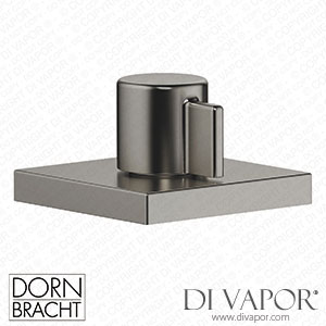 Dornbracht Symetrics Deck Valve Anti-Clockwise Closing Hot - Brushed Dark Platinum 20 000 985-99 Spare Parts