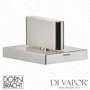Dornbracht Cl.1 Deck Valve Anti-Clockwise Closing Hot - Brushed Platinum 20 004 706-06 Spare Parts