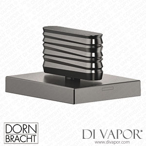 Dornbracht Cl.1 Deck Valve Clockwise Closing Cold - Brushed Dark Platinum 20 005 705-99 Spare Parts
