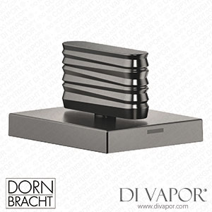 Dornbracht Cl.1 Deck Valve Anti-Clockwise Closing Hot - Brushed Dark Platinum 20 005 706-99 Spare Parts