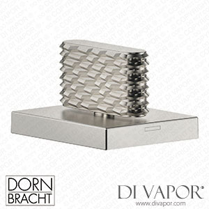 Dornbracht Cl.1 Deck Valve Clockwise Closing Cold - Brushed Platinum 20 006 705-06 Spare Parts