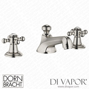 Dornbracht Madison Three-Hole Basin Mixer with Pop-Up Waste - Brushed Platinum 20 700 360-06 Spare Parts