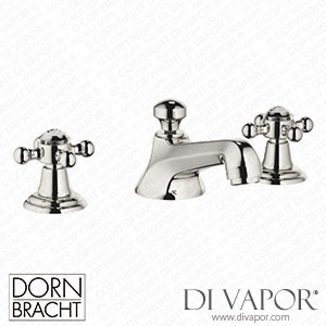 Dornbracht Madison Three-Hole Basin Mixer with Pop-Up Waste - Platinum 20 700 360-08 Spare Parts