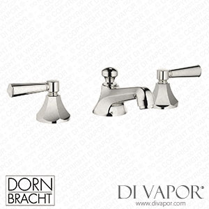 Dornbracht Madison Three-Hole Basin Mixer with Pop-Up Waste - Platinum 20 700 370-08 Spare Parts