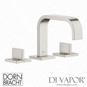 Dornbracht Mem Three-Hole Basin Mixer with Pop-Up Waste - Brushed Platinum 20 705 782-06 Spare Parts