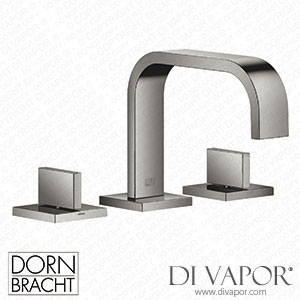 Dornbracht Mem Three-Hole Basin Mixer with Pop-Up Waste - Platinum 20 705 782-08 Spare Parts