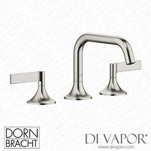 Dornbracht Vaia Three-Hole Basin Mixer with Pop-Up Waste - Brushed Platinum 20 705 819-06 Spare Parts