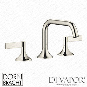 Dornbracht Vaia Three-Hole Basin Mixer with Pop-Up Waste - Platinum 20 705 819-08 Spare Parts