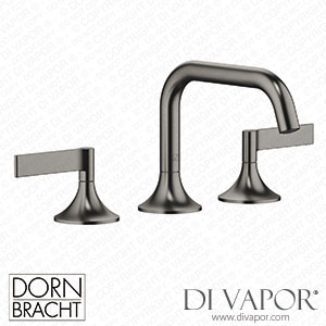 Dornbracht Vaia Three-Hole Basin Mixer with Pop-Up Waste - Brushed Dark Platinum 20 705 819-99 Spare Parts