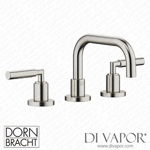 Dornbracht Tara Three-Hole Basin Mixer with Pop-Up Waste - Brushed Platinum 20 705 882-06 Spare Parts