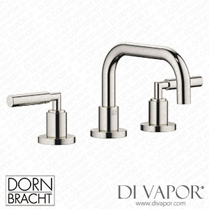 Dornbracht Tara Three-Hole Basin Mixer with Pop-Up Waste - Platinum 20 705 882-08 Spare Parts