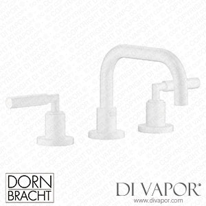 Dornbracht Tara Three-Hole Basin Mixer with Pop-Up Waste - Matte White 20 705 882-10 Spare Parts