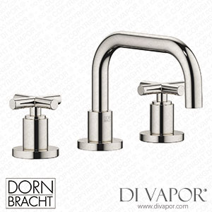 Dornbracht Tara Three-Hole Basin Mixer with Pop-Up Waste - Platinum 20 705 892-08 Spare Parts