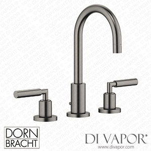Dornbracht Tara Three-Hole Basin Mixer with Pop-Up Waste - Brushed Dark Platinum 20 710 882-99 Spare Parts