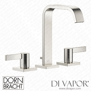 Dornbracht Imo Three-Hole Basin Mixer with Pop-Up Waste - Brushed Platinum 20 713 670-06 Spare Parts