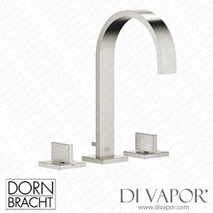 Dornbracht Mem Three-Hole Basin Mixer with Pop-Up Waste - Brushed Platinum 20 713 782-06 Spare Parts