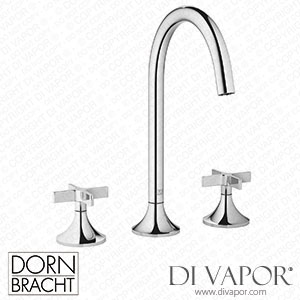 Dornbracht Three Hole Tap Mixer with Drain 20713809 000010 Spare Parts