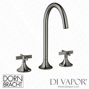 Dornbracht Vaia Three-Hole Basin Mixer with Pop-Up Waste - Platinum 20 713 809-08 Spare Parts
