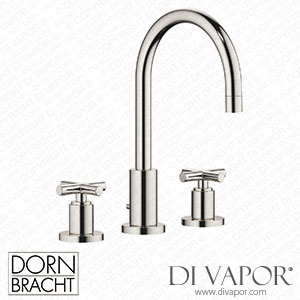 Dornbracht Tara Three-Hole Basin Mixer with Pop-Up Waste - Platinum 20 713 892-08 Spare Parts