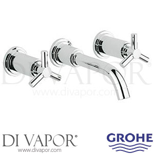 Grohe 20000 Atrio Three Hole Basin Mixer Spare Parts