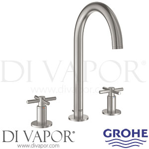 Grohe 20008DC3 Atrio Three Hole Basin Mixer (1/2 Inch) M-Size Tap Spare Parts