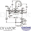 Grohe 20009003 GEN1 Mixer Spare Diagram