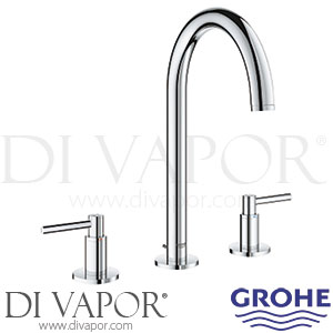 Grohe Atrio Three Hole Basin Mixer - 01/18 - Tap Spare Parts 20009003 GEN1