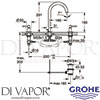 Grohe 20009003 Mixer Spare Diagram