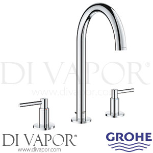 Grohe 20009003 Atrio Three Hole Basin Mixer Spare Parts