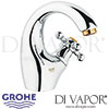 Grohe Sinfonia Chrome Gold Pillar Tap Spare Parts