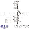 Grohe Atrio Pillar Tap XS-Size Spares