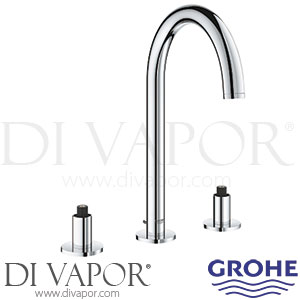 Grohe 20069003 Atrio Three-Hole Basin Mixer M-Size High Version Tap Spare Parts
