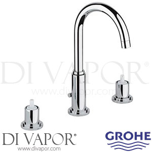 Grohe 2006900A Atrio Three Hole Basin Mixer (1/2 Inch) M-Size Spare Parts