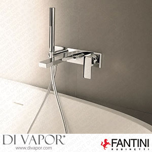 Fantini 2012 Mint Wall-Mounted Bathtub Mixer with Hand Shower Spare Parts