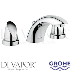 Grohe 20147 Aria Three Hole Basin Mixer (1/2 Inch) Spare Parts