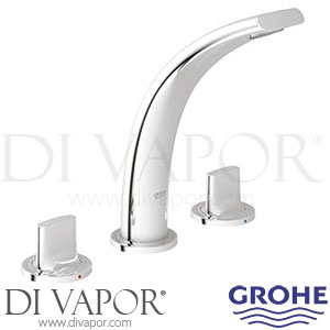 Grohe 20149000 Grohe Ondus Three-Hole Basin Mixer Tap Spare Parts