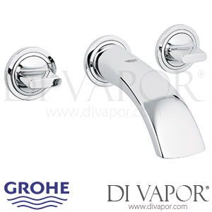 Grohe 20152000 Ondus 3-Hole Basin Mixer S-Size Tap Spare Parts