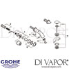 Grohe Ondus 3-Hole Basin Mixer S-Size Tap Spares