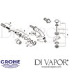 Grohe Ondus 3-Hole Basin Mixer S-Size Tap Spares