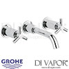Grohe Atrio 3-Hole Basin Mixer S-Size Spare Parts