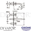 Grohe 20164003 Mixer Spare Diagram